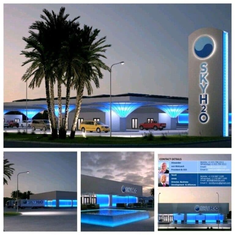 SkyH2O facility