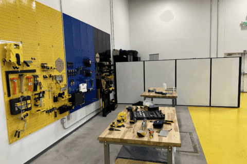 Stanley Black & Decker Tool Shop at Greentown Labs