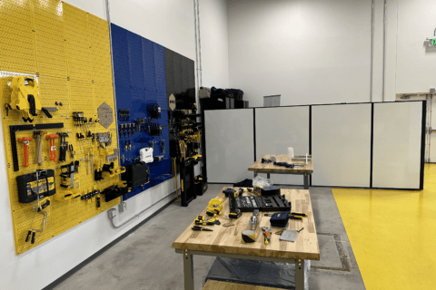 Stanley Black & Decker Tool Shop at Greentown Labs